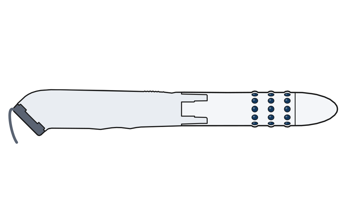 36-sensor pelvic floor probe